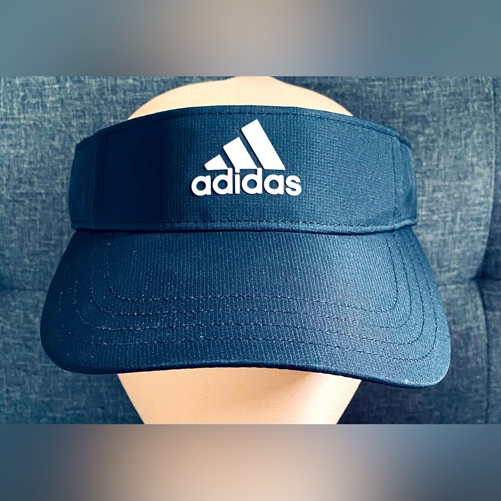 NWOT Adidas Classic Black Visor